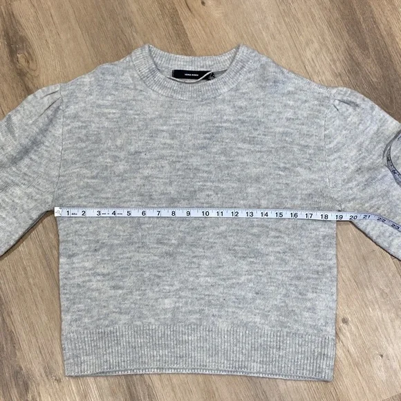 NWT Vero Moda Light Grey Riley Pullover - Picture 12 of 12